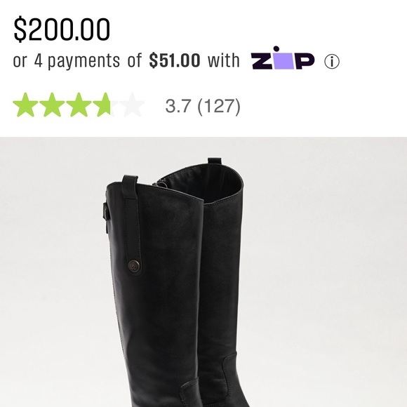 Sam Edelman black  leather riding boots - Picture 2 of 5